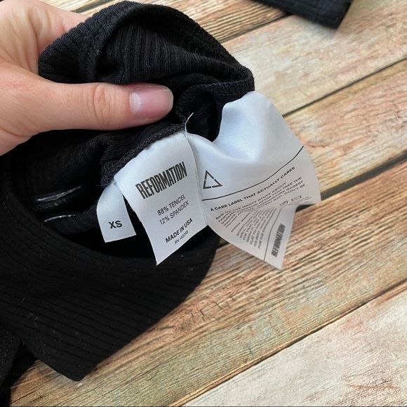 Reformation Avalon Ribbed Bodysuit - Picture 4 of 5